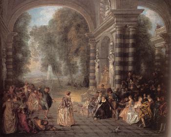 Jean-Antoine Watteau : Pleasures of the Ball